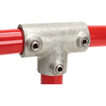 Building Materials - Quik Klamp Pipe Fittings - Quik Klamp Long Tee