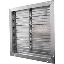 Cooling &amp;amp; Exhaust Fans - Shutters, Vents &amp; Louvers - Aluminum Exhaust Shutters