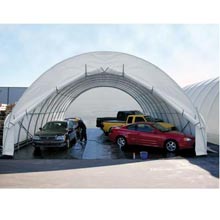 New Products - 26'W Econoline Building Green Solid End Panels
