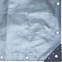 Tarps, Covers, Pond Liners - Tarps - 6 oz. PolyMax Heavy-Duty Black/Silver Tarp
