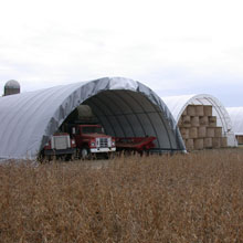 Tension Fabric Structures - Economy Building (4" Tube)