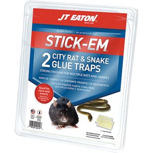 Rodent & Pest Control - JT Eaton ™ Trap-Em Snake Glue Traps