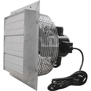  - ValuTek Direct Drive Exhaust Fans w/Shutters 12" - 3 Speed