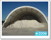 ClearSpan Hercules Truss Arch Road-Salt Storage Structures - TekSupply