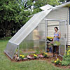 Greenhouses &amp;amp; Accessories - Small Hobby Greenhouses - Premium Solar Star Attached Greenhouse