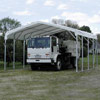 Tension Fabric Structures - Garages &amp;amp; Storage - ClearSpan Carports - Medium 12'H Carports w/White Cover