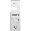 Thermostats &amp; Controllers - Luxpro Heating and Cooling Programmable Outlet Thermostat