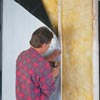 Building Materials - PolyMax Plastic Wallboard - PolyMax� 3.1 Oz. Black/White All-Purpose Fabric