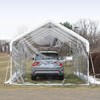 Tension Fabric Structures - Garages &amp;amp; Storage - ClearSpan Carports - Carport Gable Ends