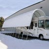 Tension Fabric Structures - Garages &amp; Storage - ClearSpan Open Garage/RV Storage