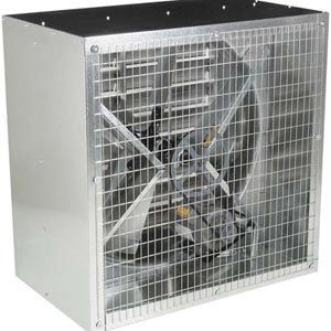 吸．排。換気扇 ValuTek Box Fan w/Shutters - 36