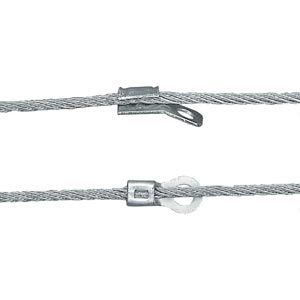 thumbnail image 2 of 3/16" Aluminum Cable Sleeves – Lot Of 10 Aircraft Cable Crimps – Swaging Sleeves 2 of 5