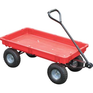 plastic red wagon