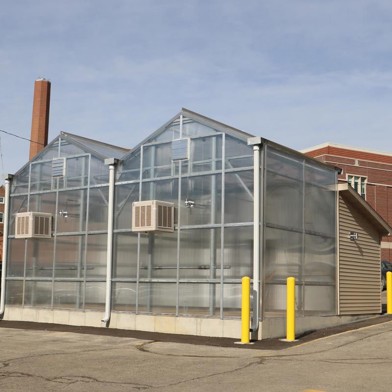 GrowSpan Series 2000 Commercial Greenhouse 20'W x 48'L w/Base Plates