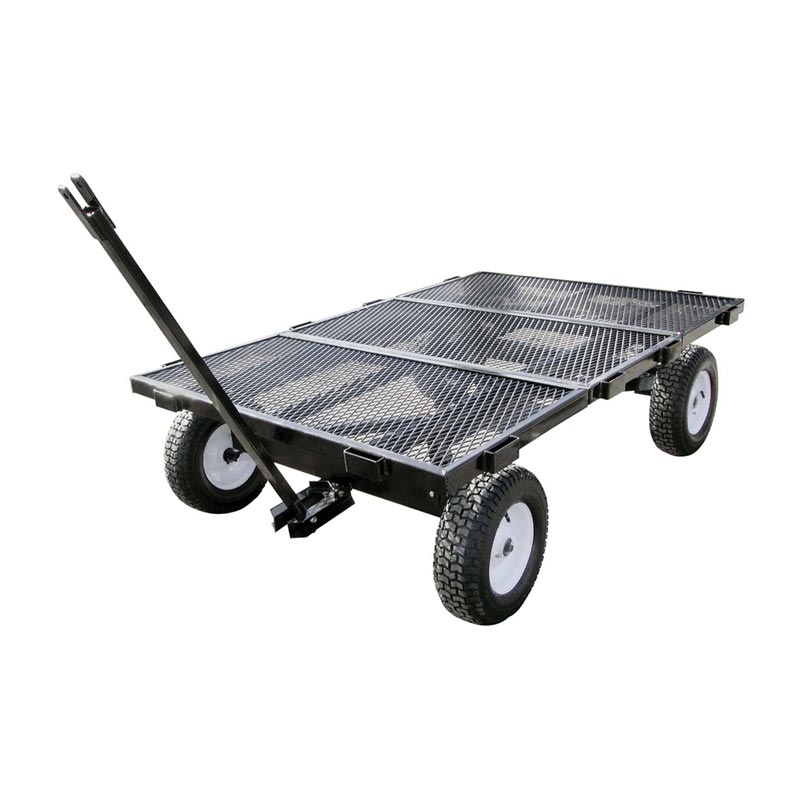 EZHaul Utility Trailer w/ Hitch & Deck 3,000 lb. Capacity TekSupply