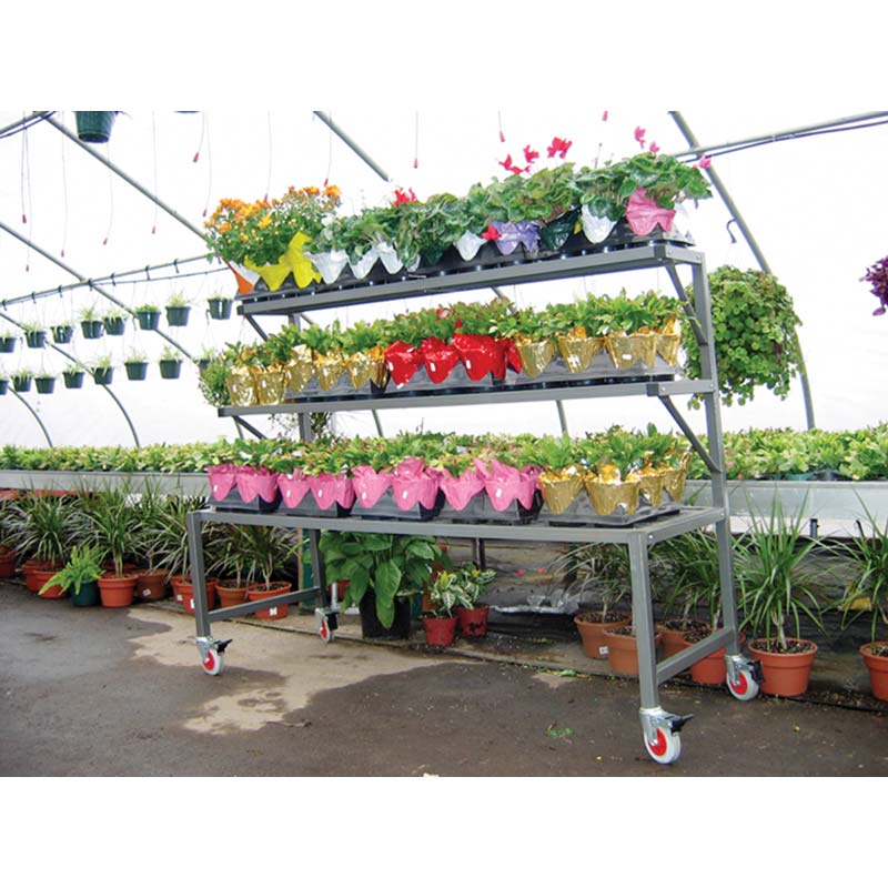 EZGrow MultiTiered Display Unit 50"H TekSupply