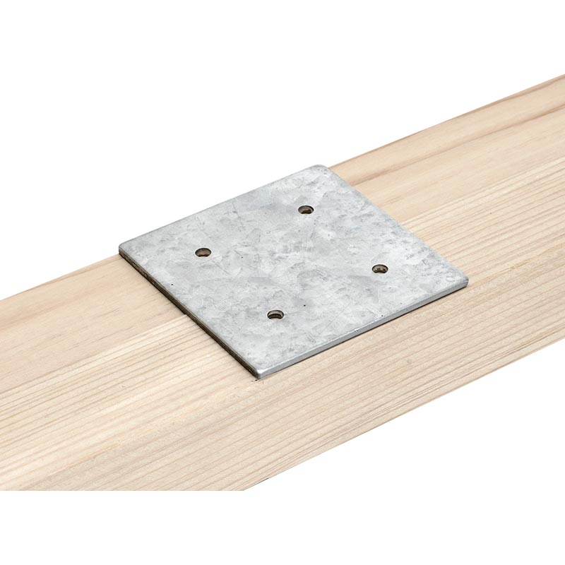 Galvanized Brackets & Connector 3" x 3" Bracket TekSupply