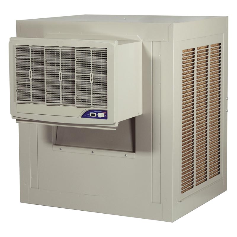 Evaporative ThroughWall Cooler 5,000 CFM TekSupply