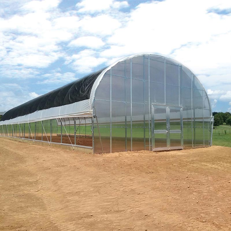 GrowSpan Series 500 Tall Greenhouse 35'W x 36'L Double Layer w/Roll