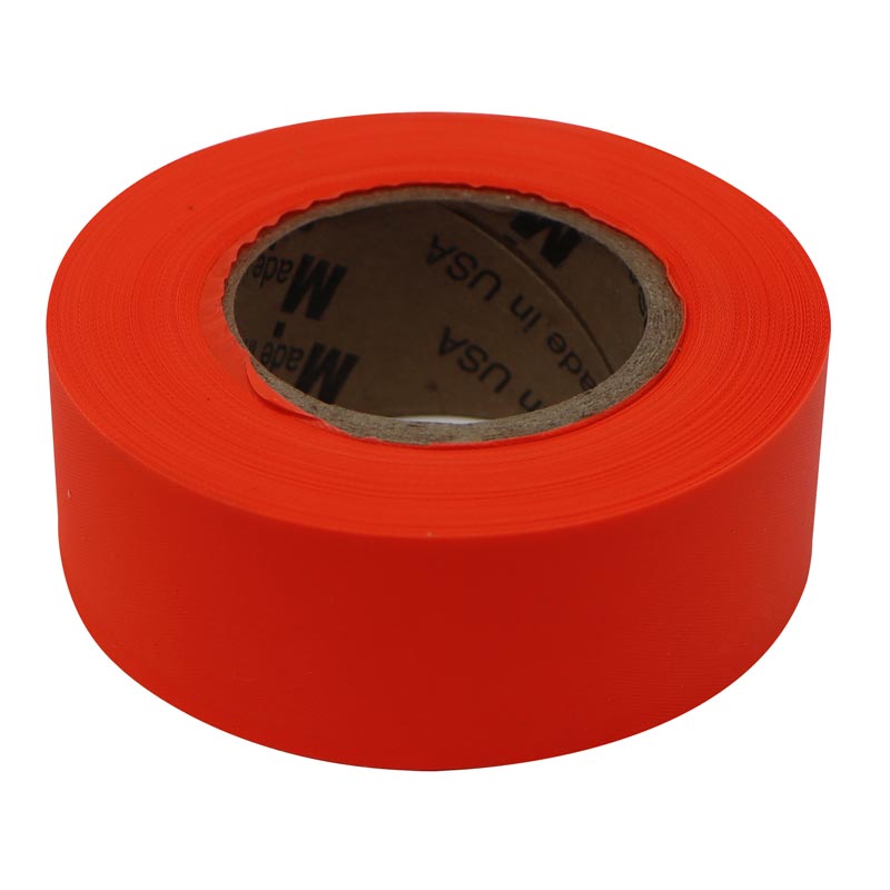 Flagging Ribbon Orange Glo TekSupply